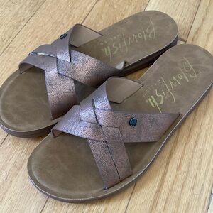 New condition Copper sandals from Blowfish